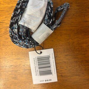 NWT Vera Bradley Breakaway Lanyard in Charcoal Medallion